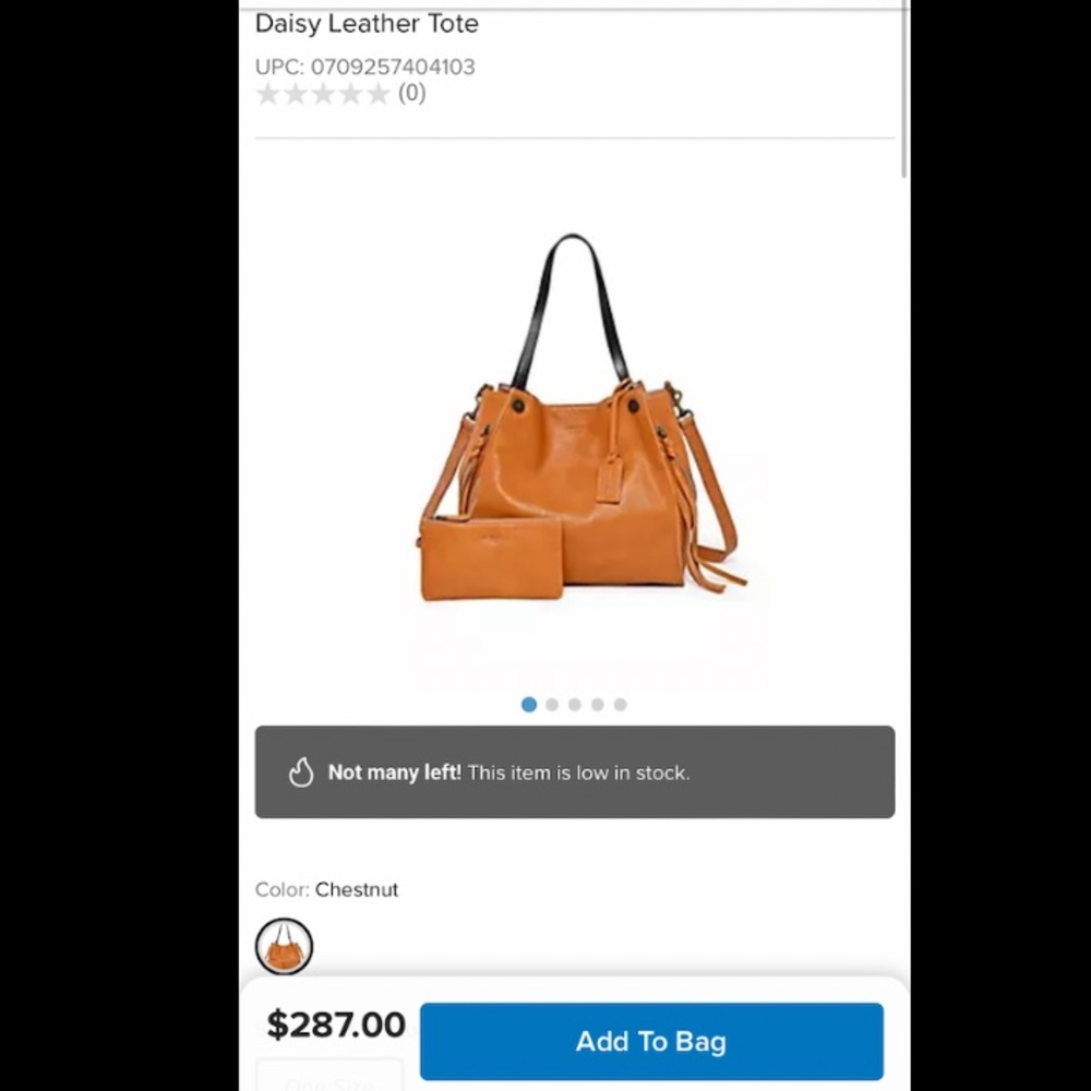 Old Trend Daisy Leather Tote
